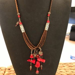 Moroccan tribal necklace